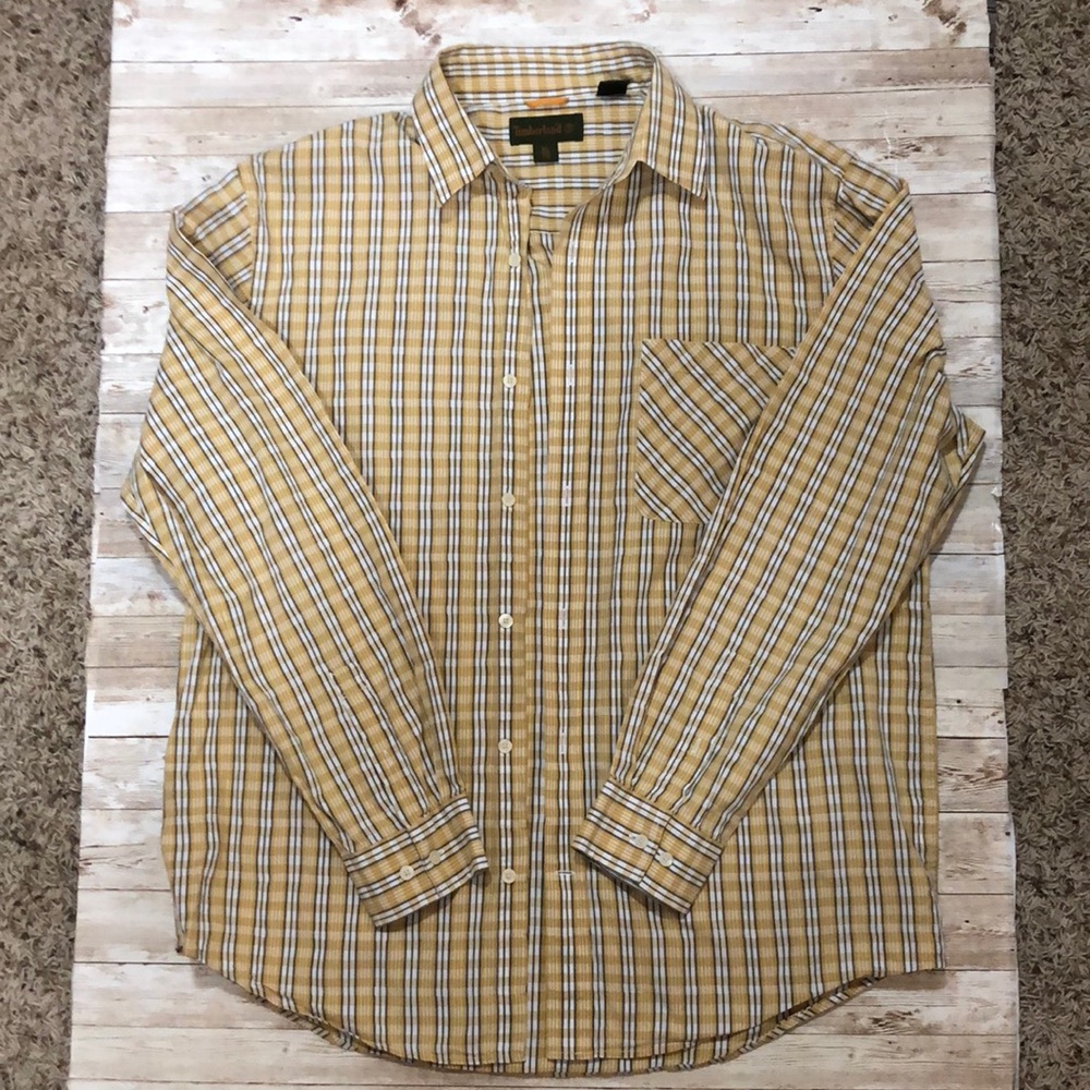 Timberland Plaid Long Sleeve Shirt